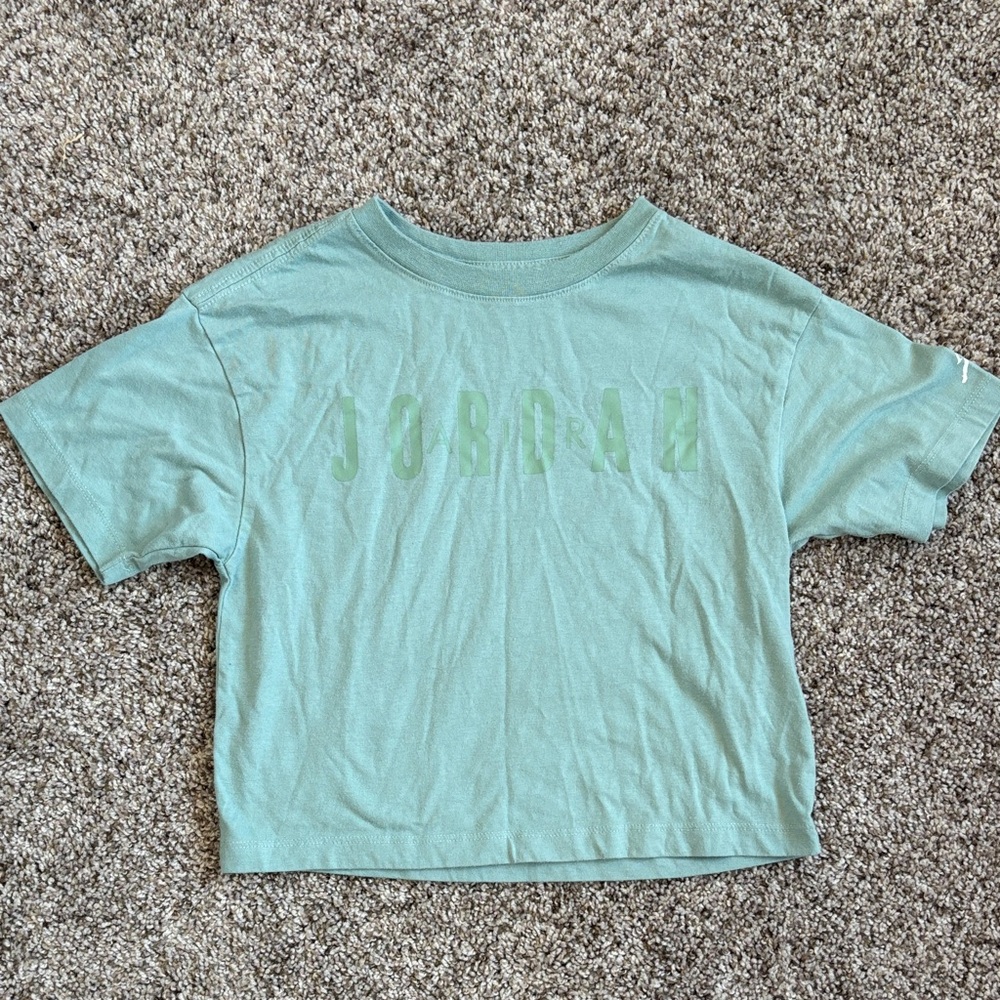 Jordan Kids Mint Green Tee